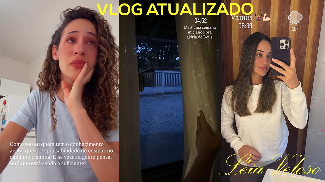 Léia Veloso em rotina atualizada + acontecimentos até hoje! Vlogs inéditos e exclusivo