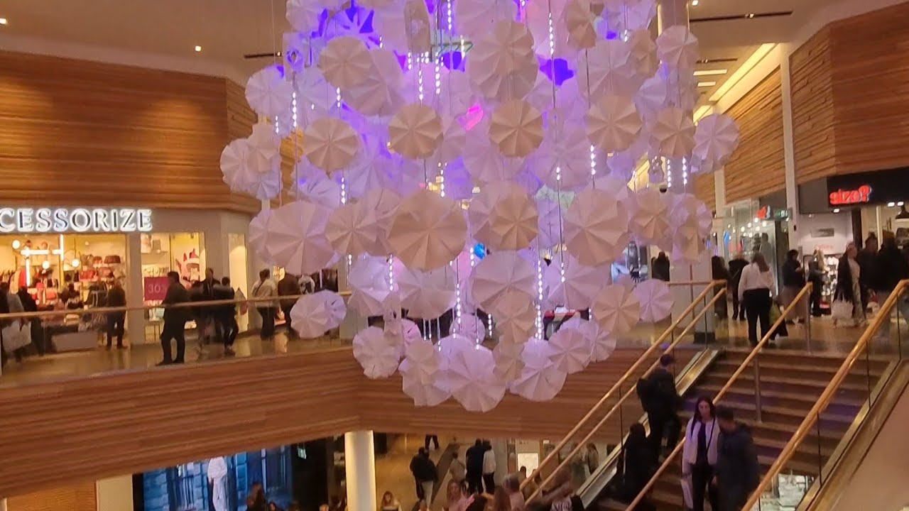 MEADOWHALL SHOPPING CENTRE, Sheffield Christmas Shopping 🇬🇧