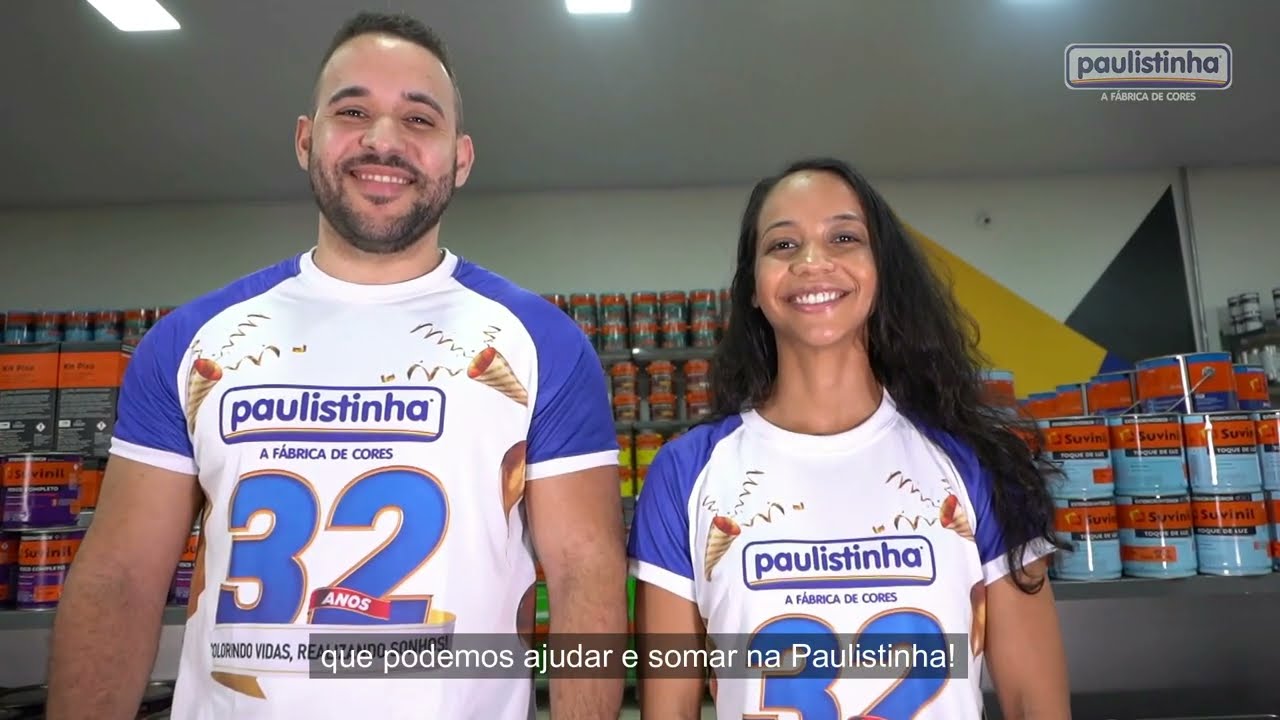 🔵🟡 Paulistinha Tintas 32 Anos | Nova Geração. Wilson & Rosana