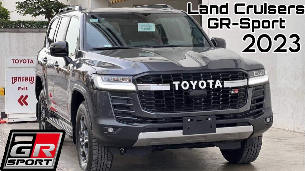 Toyota Land Cruiser GR-sport Black Color [V6, Gasoline, 3.5L Twin Turbo, 409hp] In-Depth Walkaround