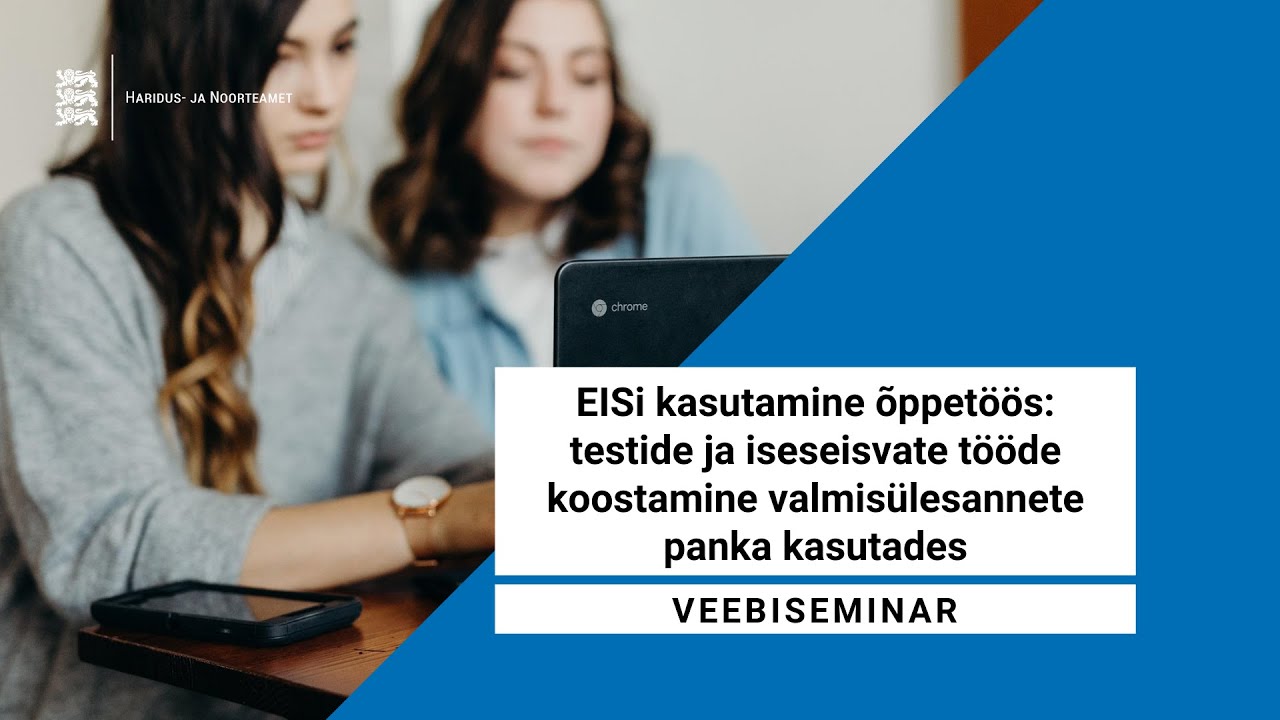 EISi kasutamine &otilde;ppet&ouml;&ouml;s: testide ja iseseisvate t&ouml;&ouml;de koostamine valmis&uuml;lesannete panka kasutades