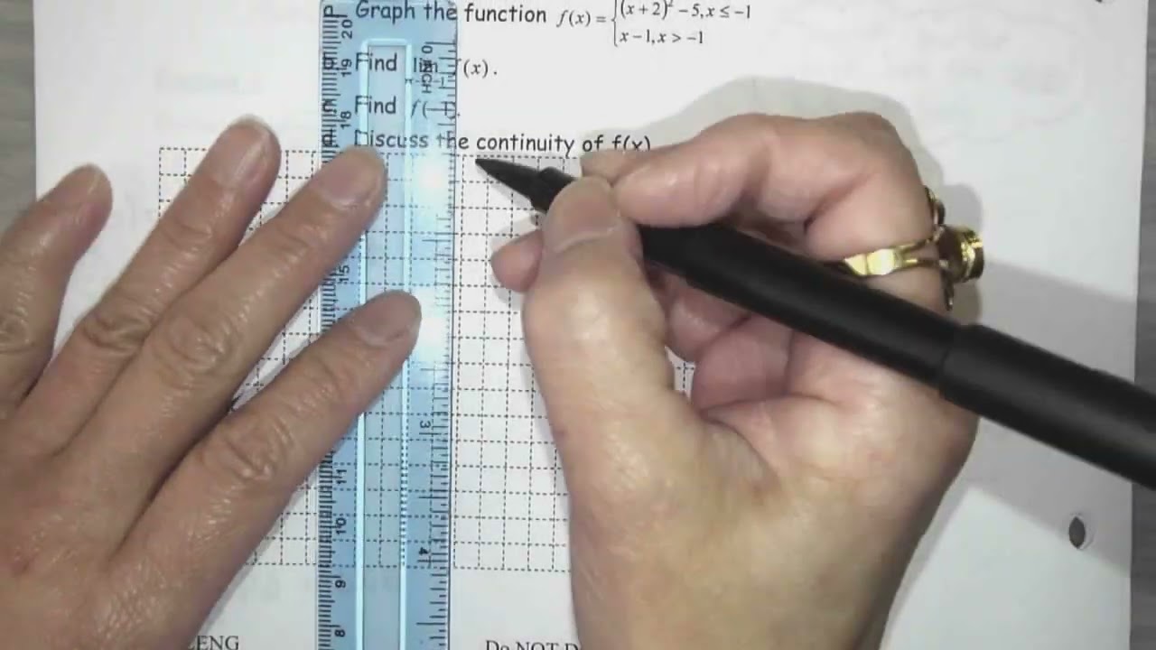 Calculus MCV4U1 1 6 Continuity Part 1