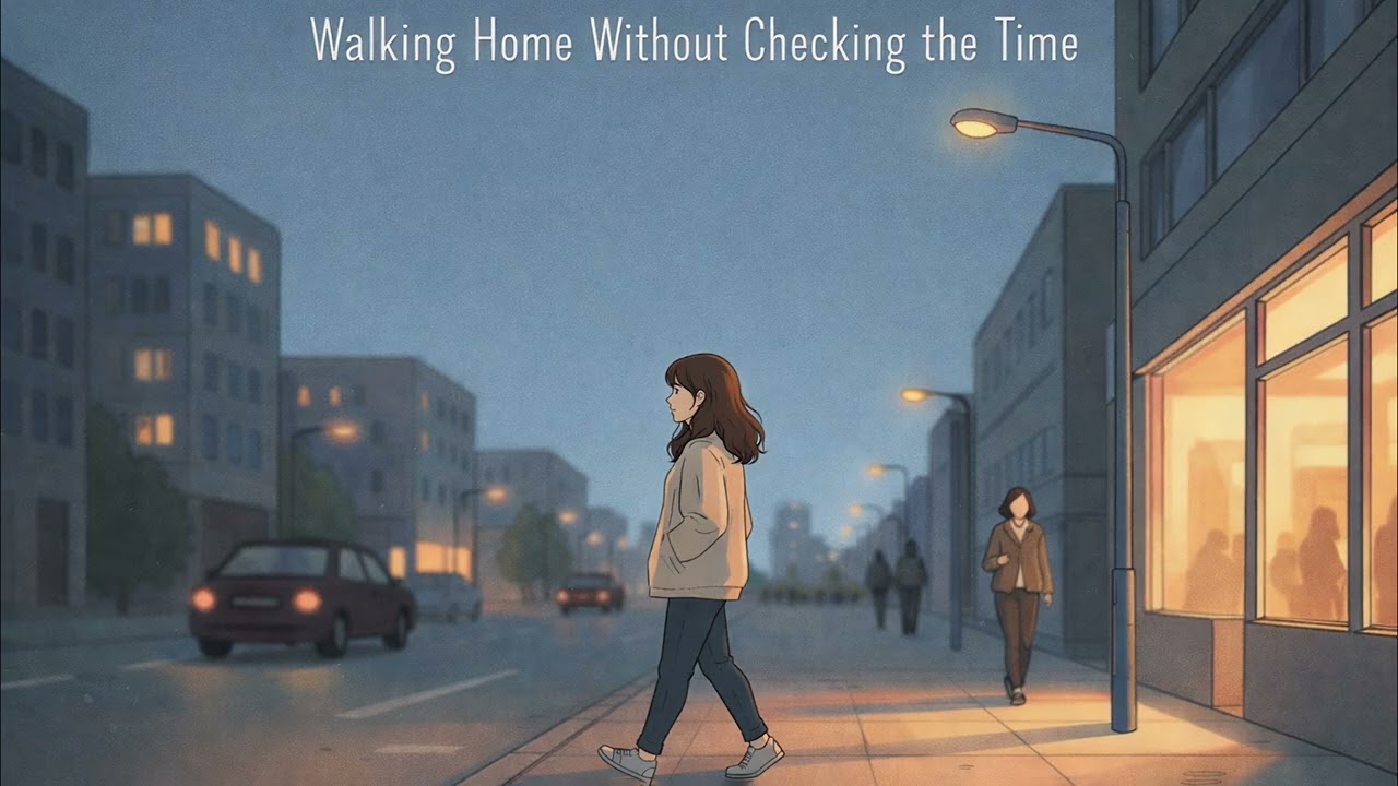 🚶‍♂️ Walking Home Without Checking the Time｜No Rush Tonight【ZynthTone】