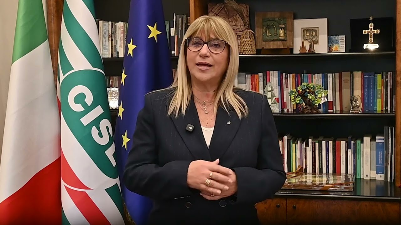 Il messaggio di fine anno della Segretaria Generale Daniela Fumarola agli iscritti, i militanti