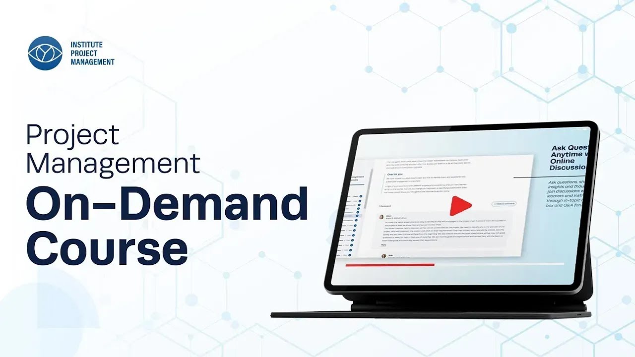 Institute of Project Management On-Demand Courses Introduction