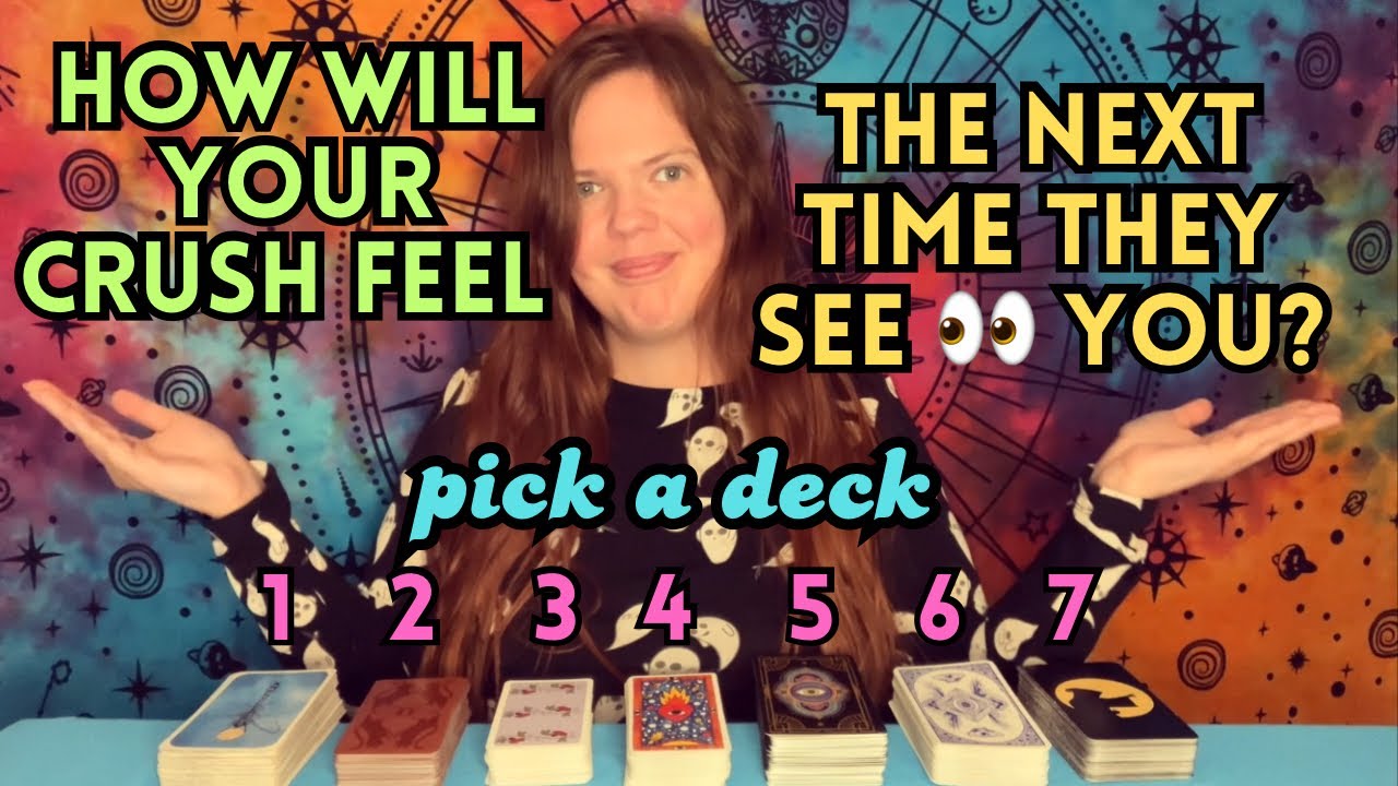 ♢ PICK A CARD ♢ HOW WILL YOUR CRUSH FEEL THE NEXT TIME THEY SEE YOU? • TIMELESS TAROT READING