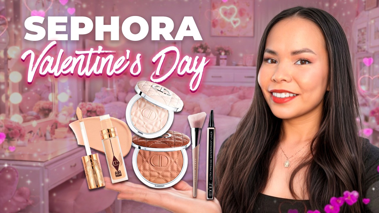 Sevgililer Günü Makyajımı Birlikte Yapalım! ✨ Yeni Sephora Ürünlerini Deniyoruz