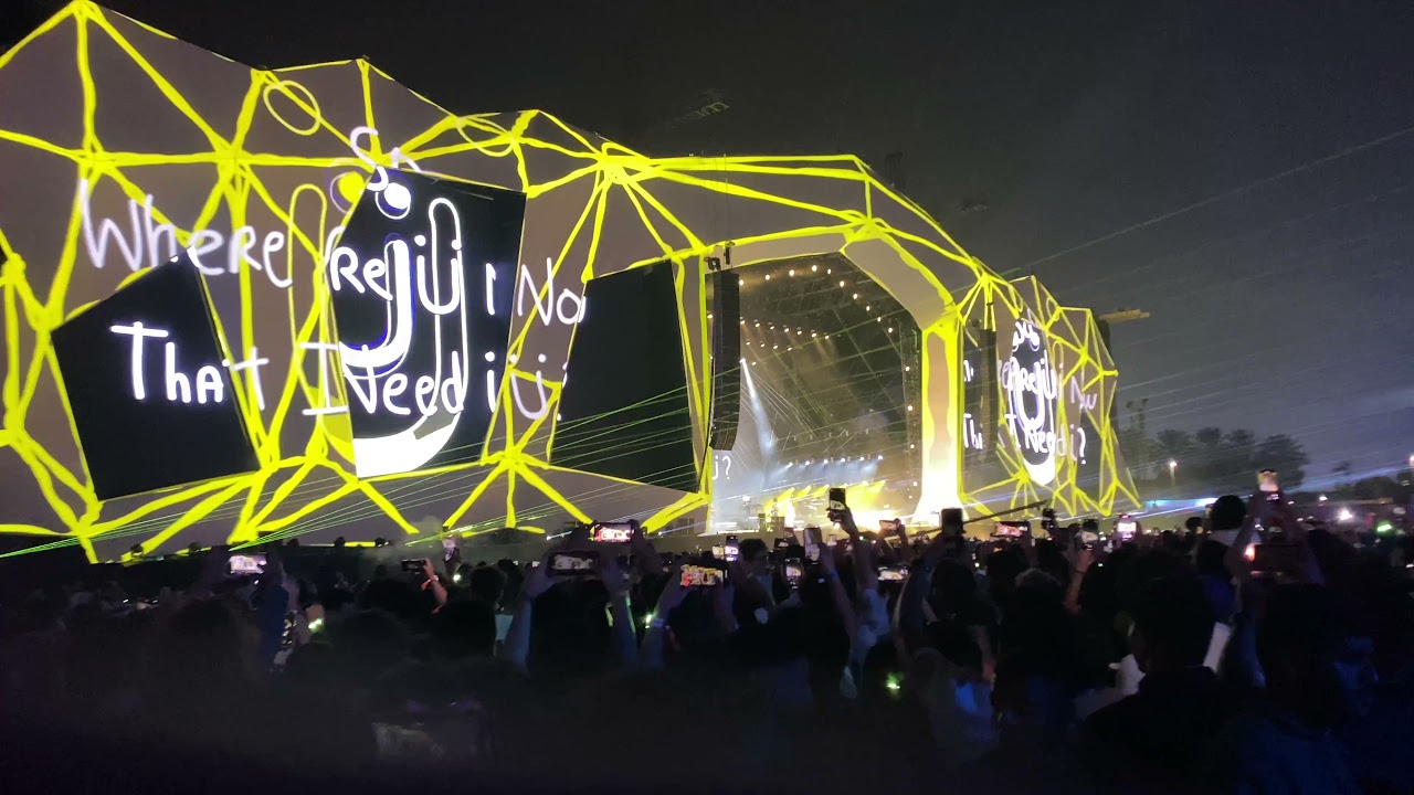 Justin Bieber - where are you now | Jeddah concert