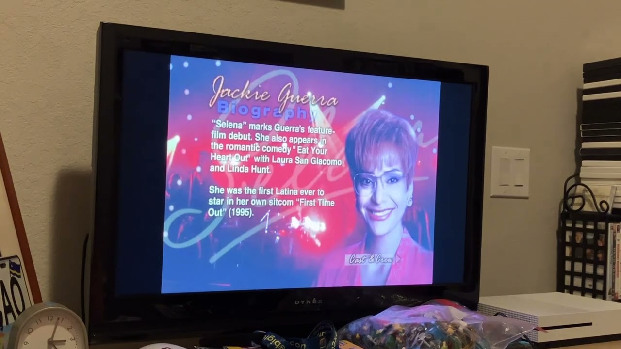 Opening and Menu to Selena 1997 DVD