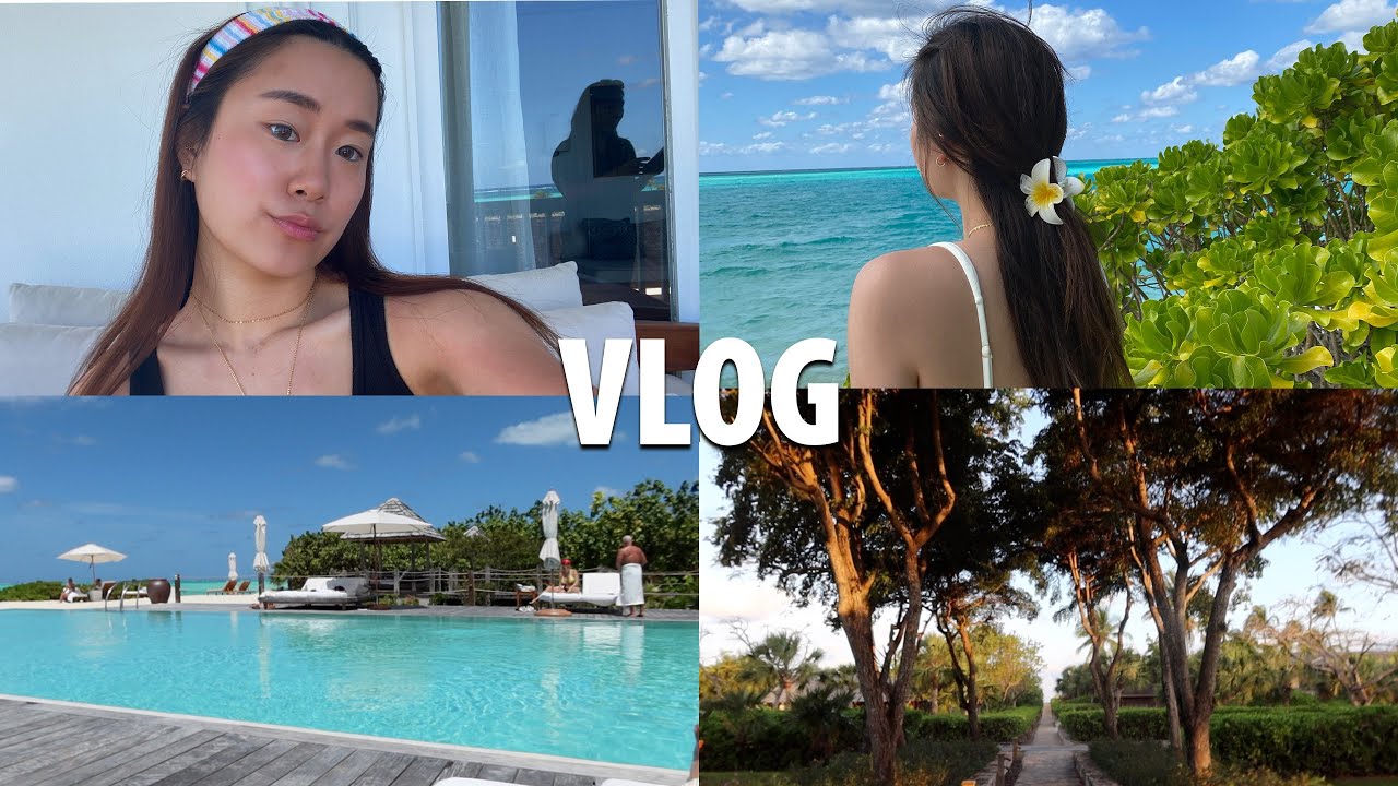vlog | vacation outfits, exploring Como Parrot Cay, & more