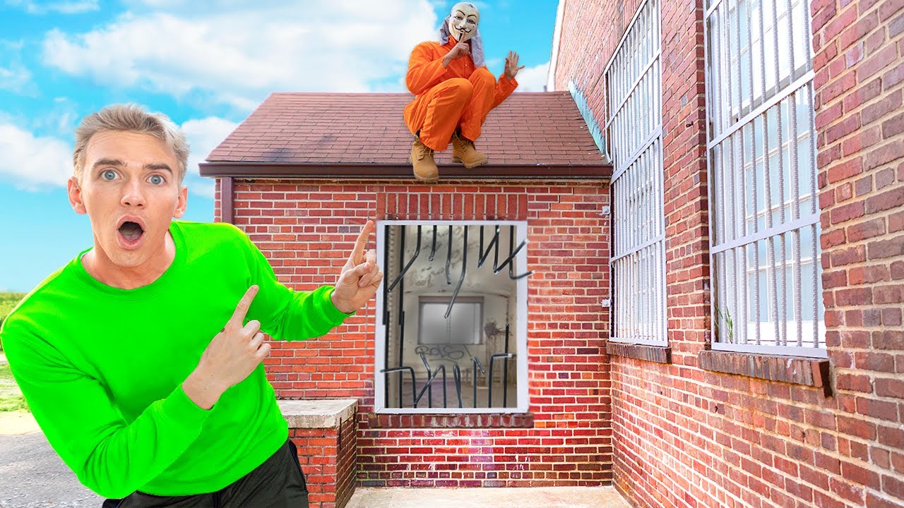 Visiting Game Master in Prison!! (Top Secret Escape Clues Found)