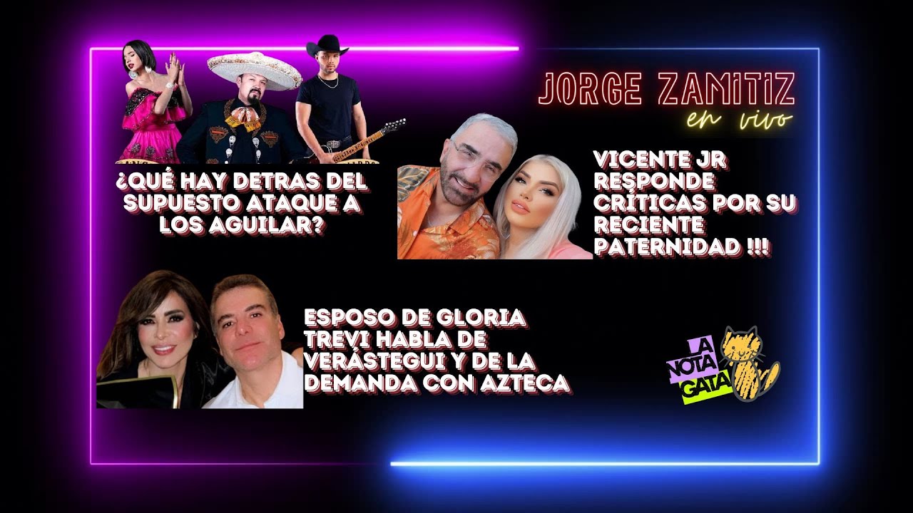 Pepe Aguilar, Lupita Jones, Vicente Fernández Jr, Marcos Valdés #espectáculo