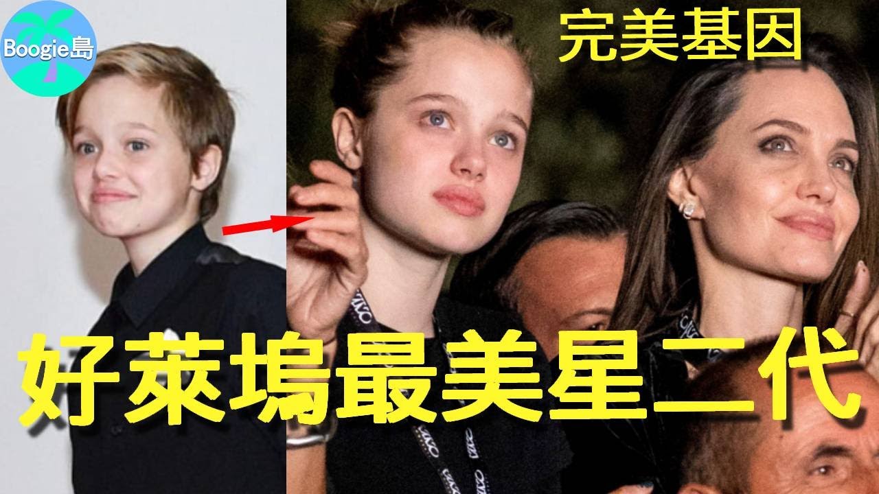 好萊塢最美星二代，完美遺傳父母美貌，一張照片賣出760萬美元【Boogie島】#希蘿彼特 #安潔莉娜裘莉 #布萊德彼特