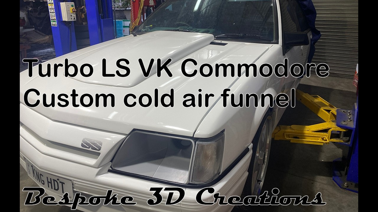 VK Commodore Turbo LS drag car air funnel