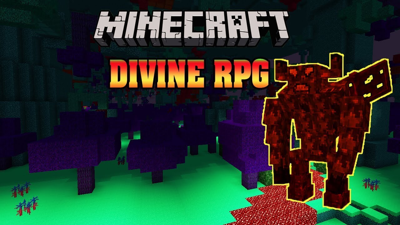 Minecraft: |Divine RPG| Raglok Gog'dure Boss Battle!