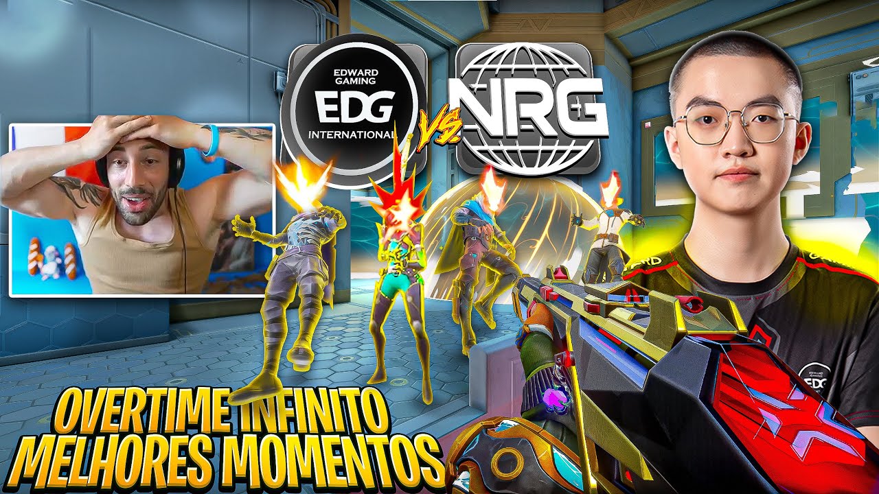 A PRIMEIRA VIRADA HISTÓRICA do CHAMPIONS! EDG vai defender seu titulo? EDG vs NRG(melhores momentos)