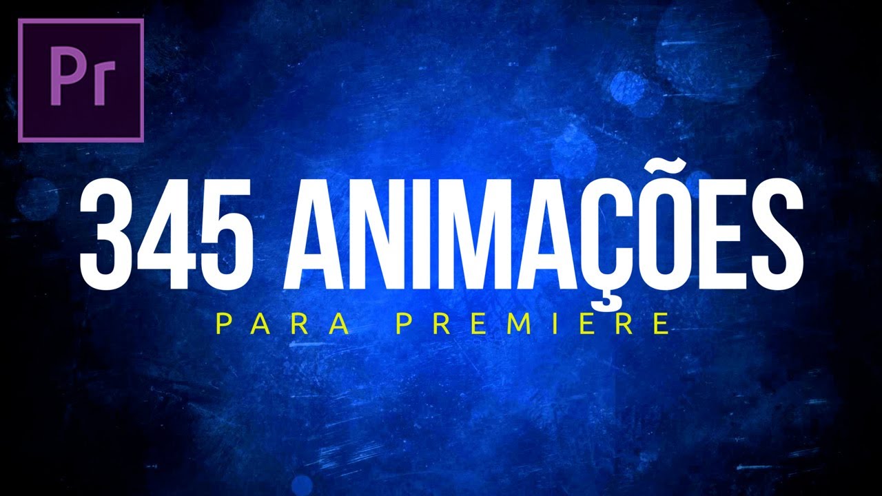 345 ANIMAÇÕES de TEXTO PRONTAS para Adobe Premiere