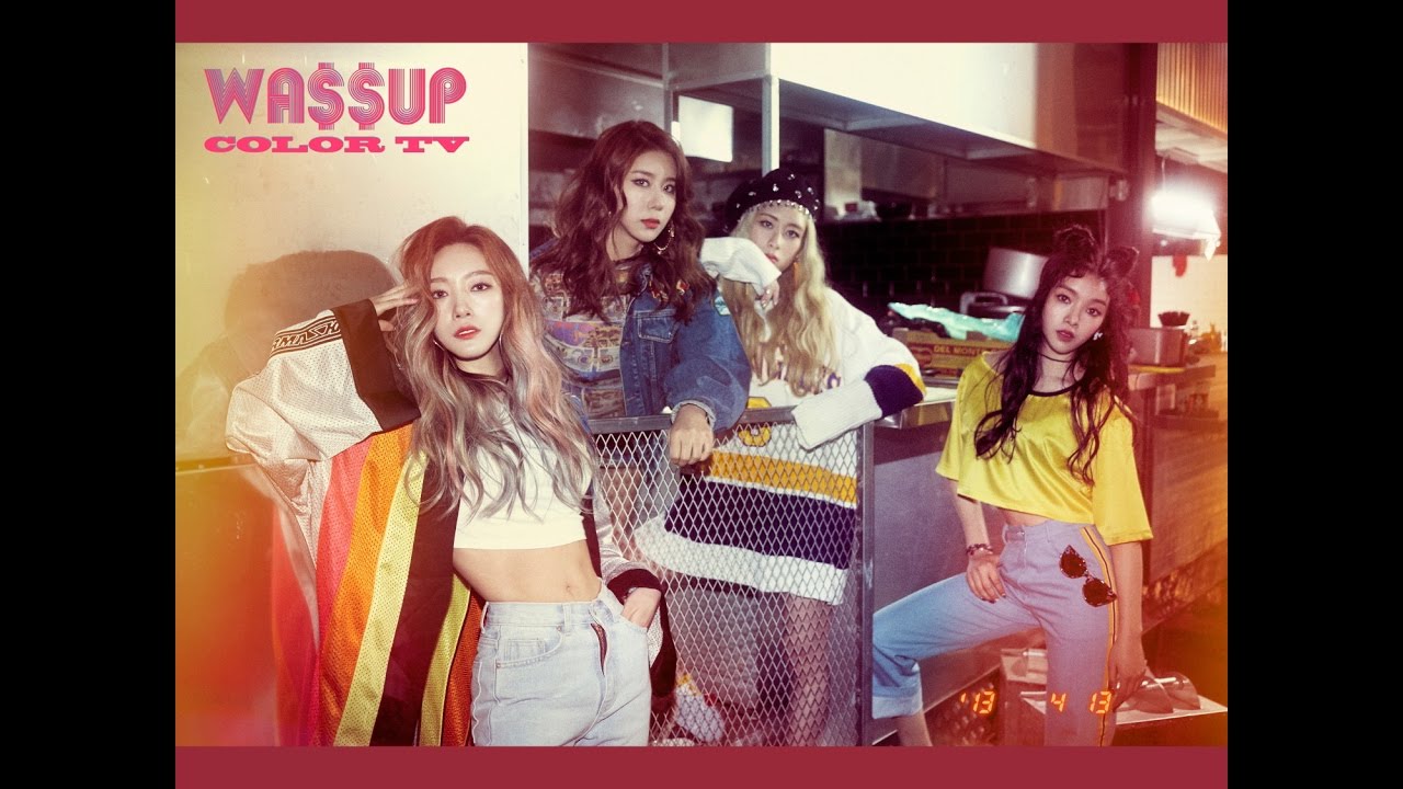[WASSUP(와썹)] WASSUP 3RD MINI ALBUM [COLOR TV ] Greeting to Fan