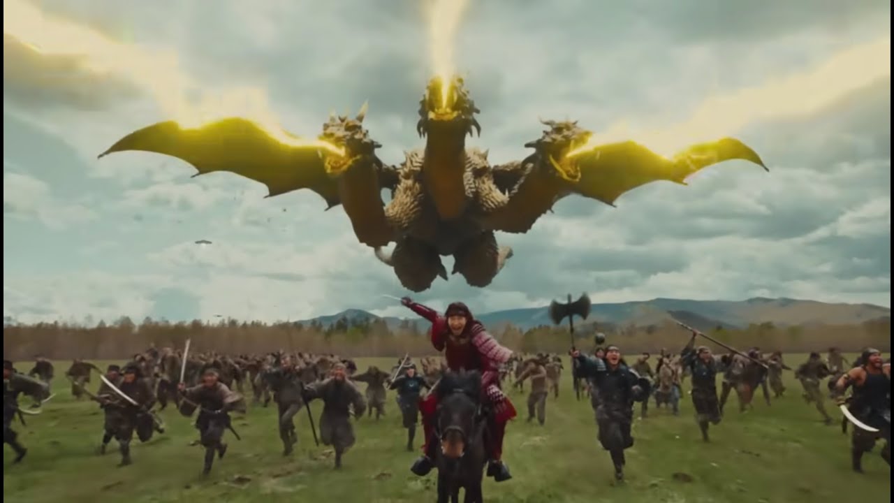 キングギドラが丸紅のCM「できないことは、みんなでやろう。」に登場 King Ghidorah appears in Marubeni's commercial
