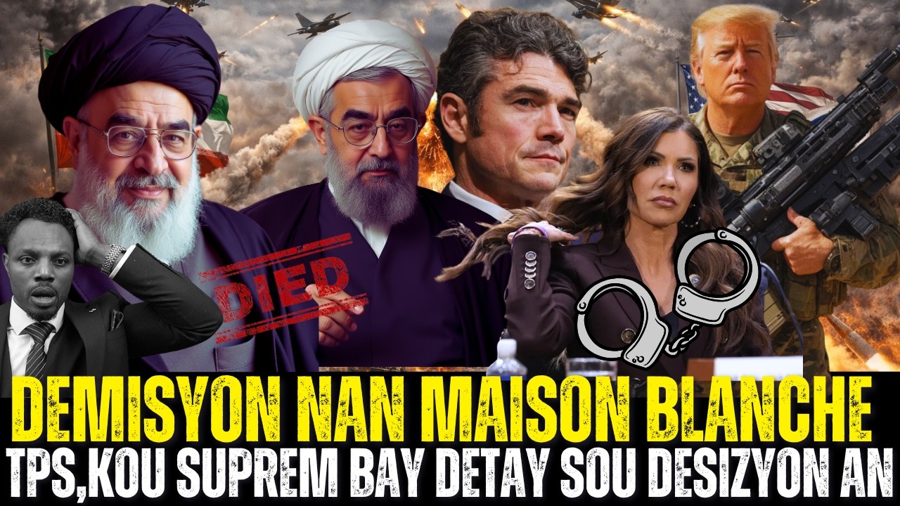 GWO NOUVEL ;TPS, LAKOU SUPREM BAY DETAY SOU DESIZYON AN,KRISTI NOEM 5 AN PRIZON,DEMISYON NAN MEZON B