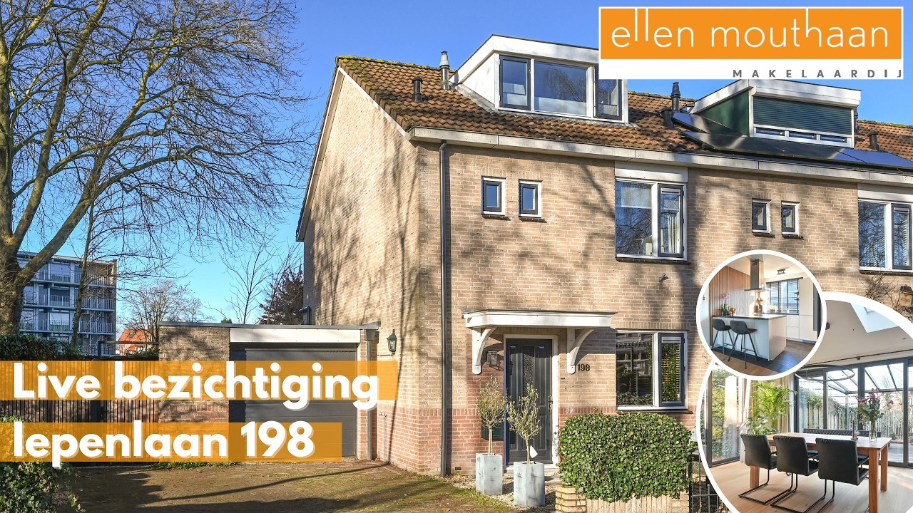 Eduard is live bij een uitgebouwd en instapklaar hoekhuis | Iepenlaan 198
