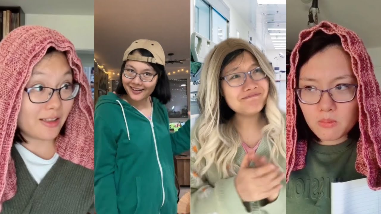 Uyen Ninh German language TikTok compilation