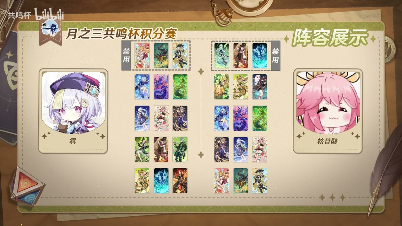 雾 vs 核苷酸 | Resonance Cup Luna III Final | Genshin TCG Tournament