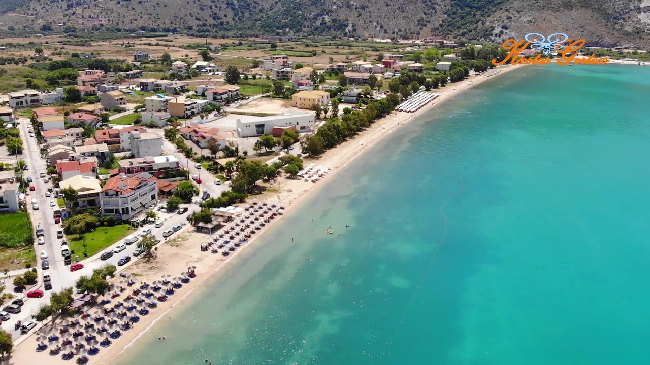 ΠΑΡΑΛΙΑ ΠΛΑΤΑΡΙΑ, ΘΕΣΠΡΩΤΙΑ (DRONE). PLATARIA BEACH, THESPROTIA, GREECE.
