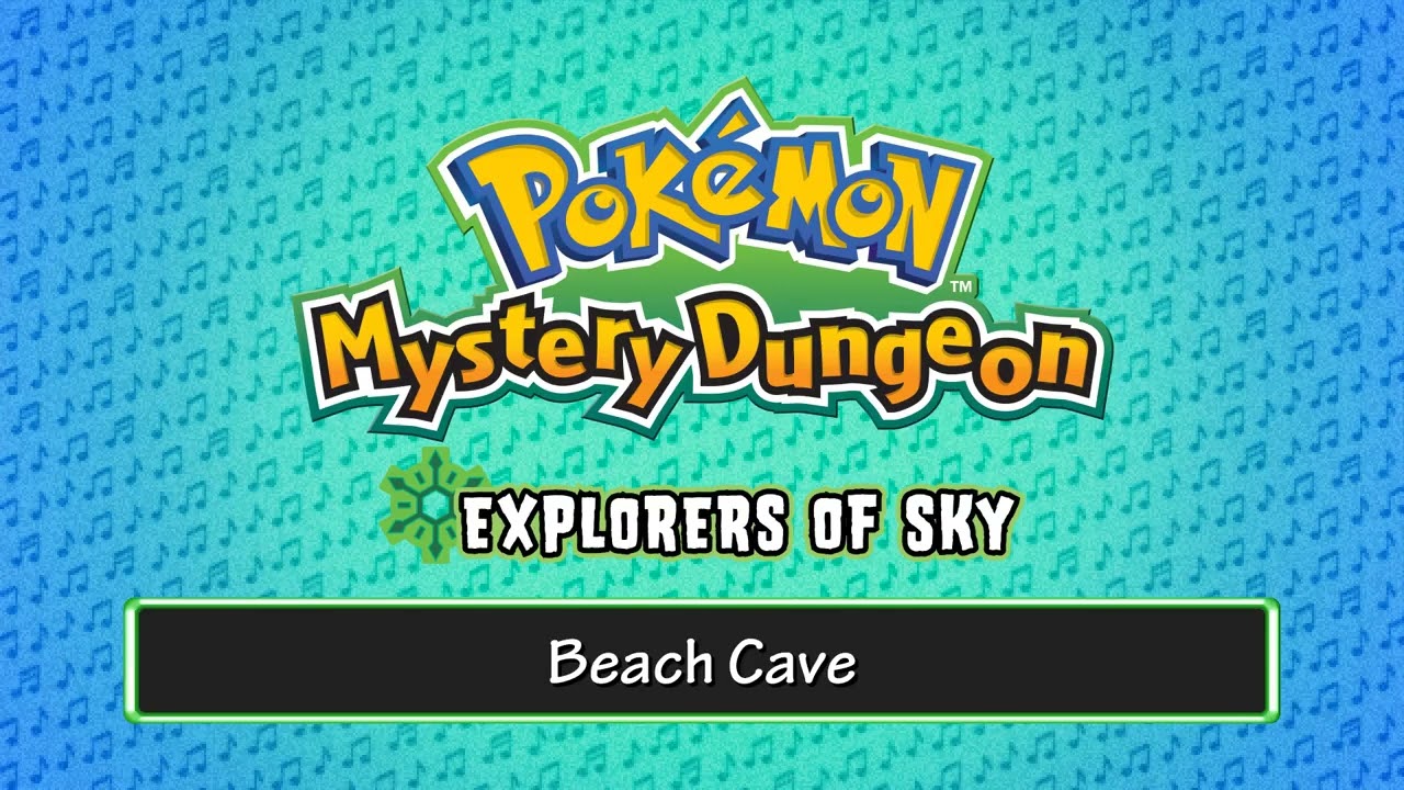 005 - Beach Cave - (Pokémon Mystery Dungeon - Explorers of Sky) in reverse 