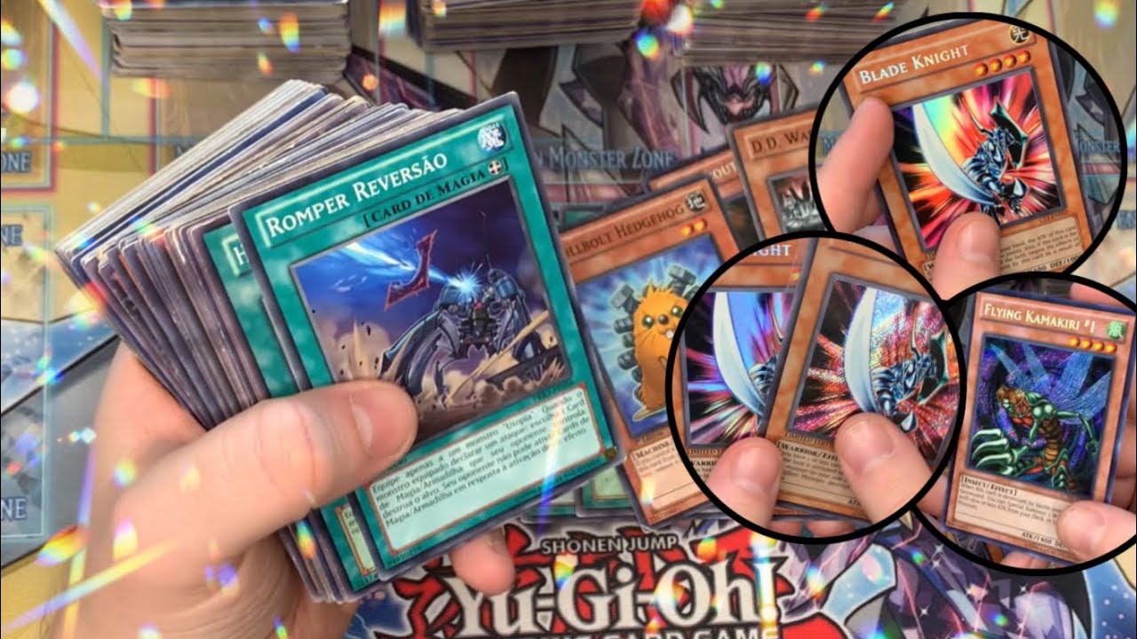COMPREI UM LOTE DE 1500 CARTAS!! DEU BOM?? YU-GI-OH