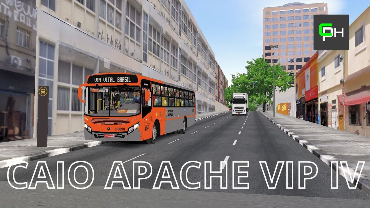 OMSI 2 - APACHE VIP IV - LINHA 771P-10 JARDIM JOÃO XXIII - MAPA SP ZONA OESTE