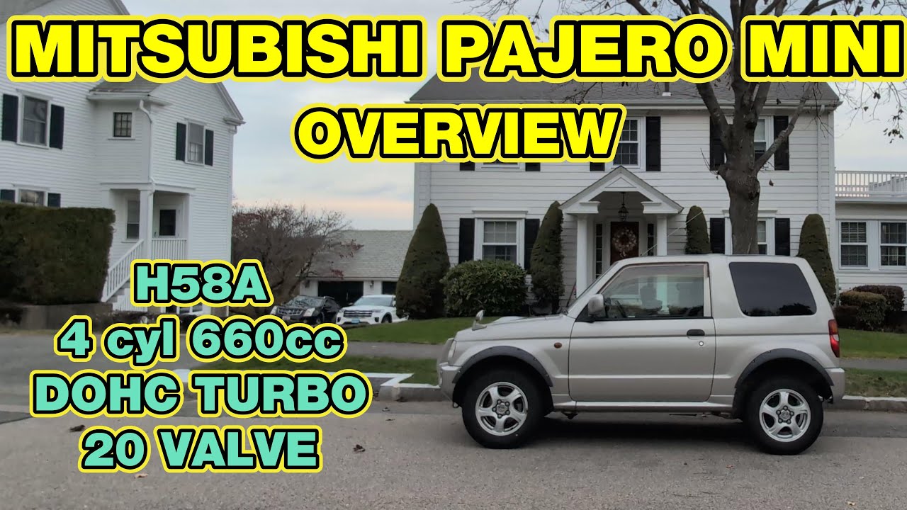 Обзор Mitsubishi Pajero Mini Twincam Turbo — все красиво и цивилизованно!