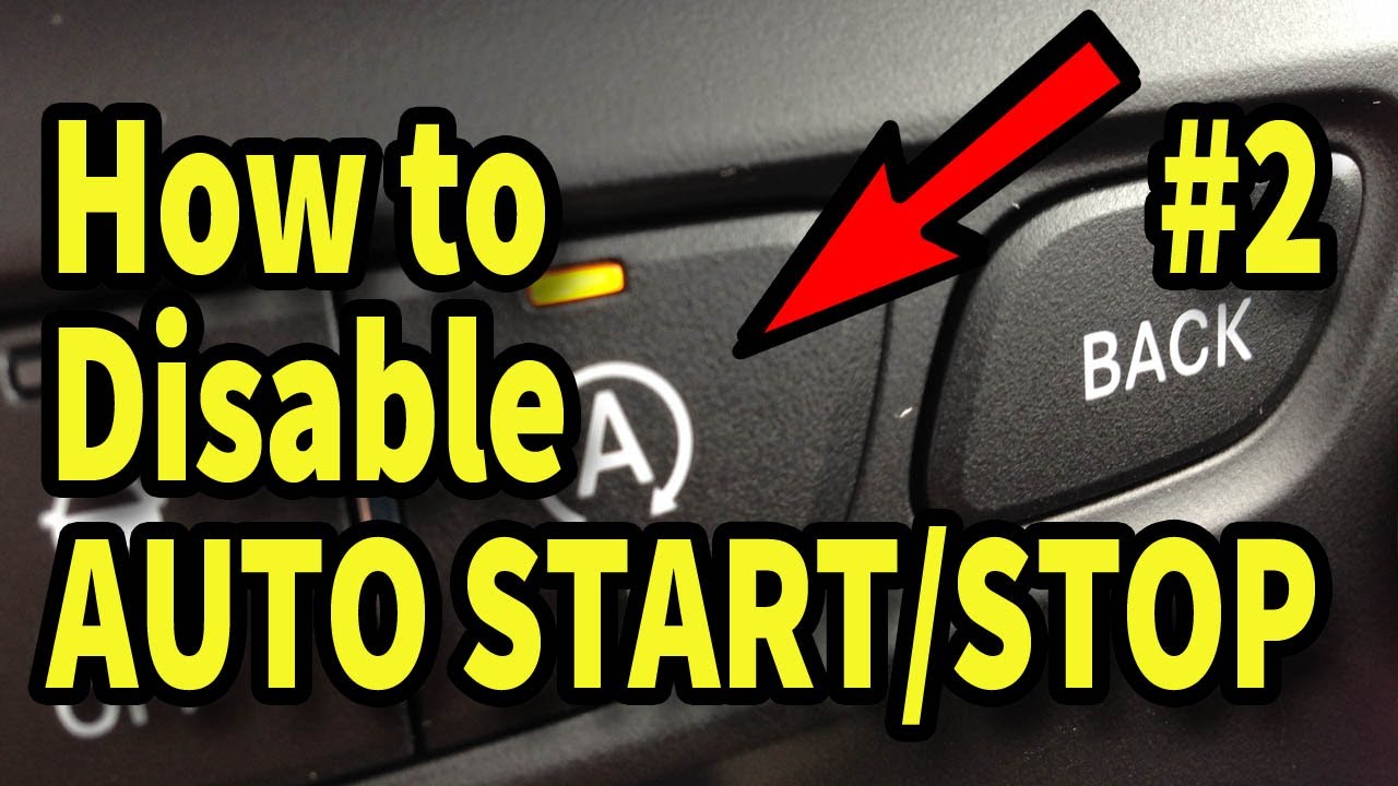 Как отключить Start Stop: ОБНОВЛЕНИЕ!