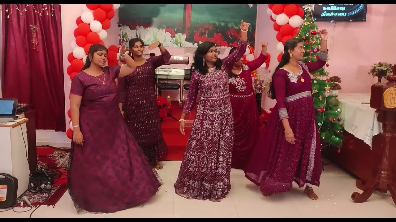 Tamil Christmas Dance Song | Chinna Chiriya Kudililey | Dance Cover by KEC |