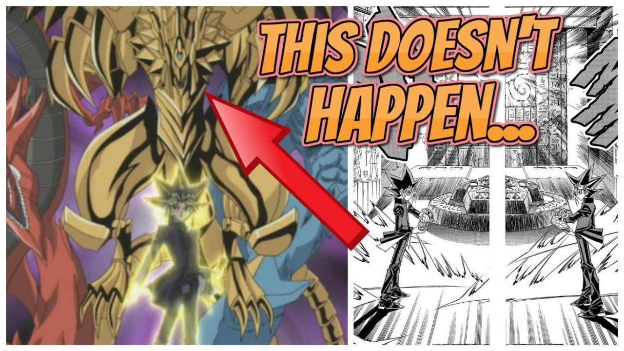 How YUGI VS YAMI YUGI was CHANGED in the Anime!