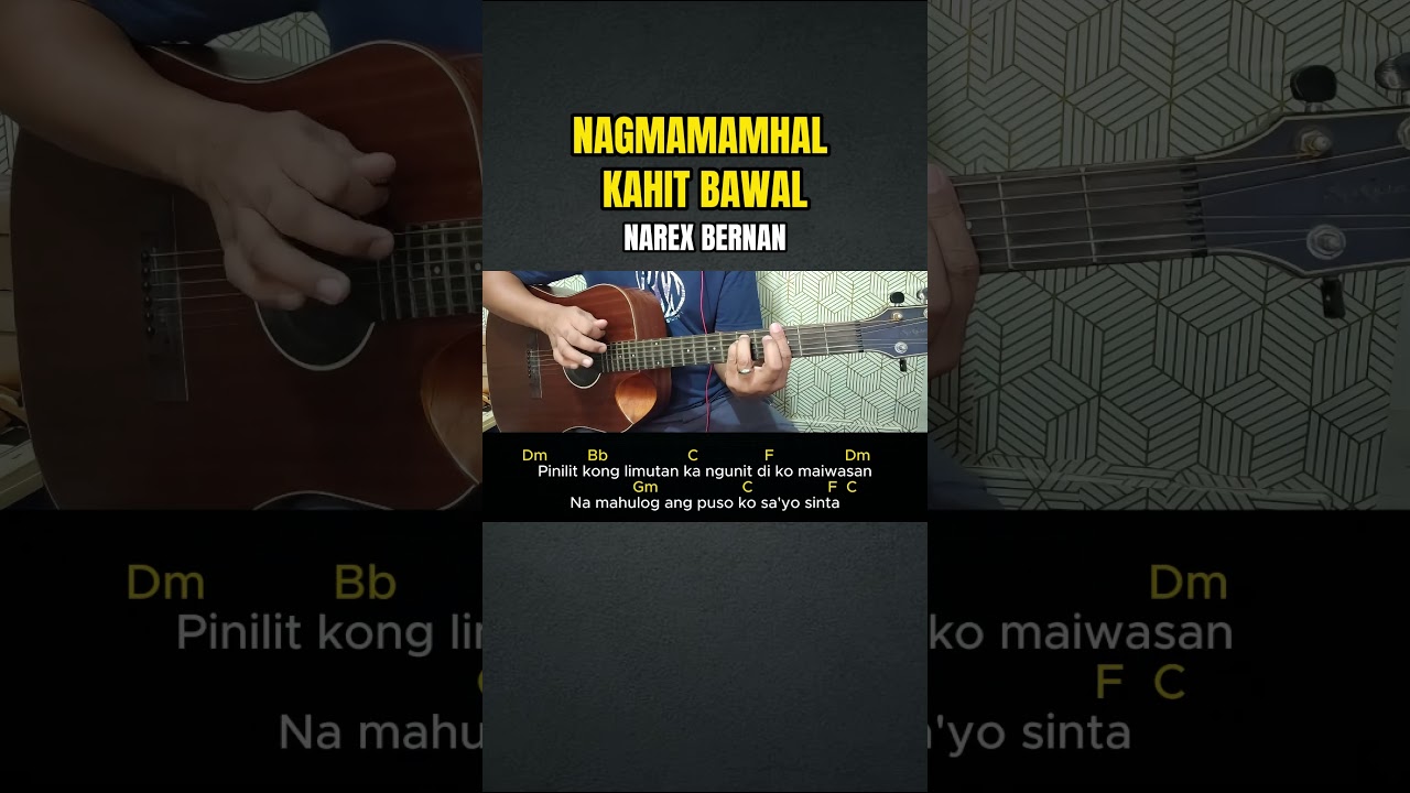 Nagmamahal Kahit Bawal - Narex Bernan | Easy Guitar Tutorial