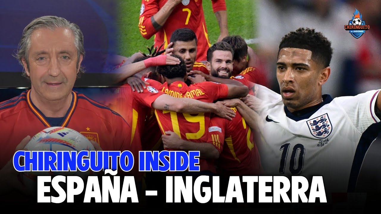 ⚽️ ESPAÑA - INGLATERRA | FINAL EUROCOPA 2024 | Chiringuito Inside