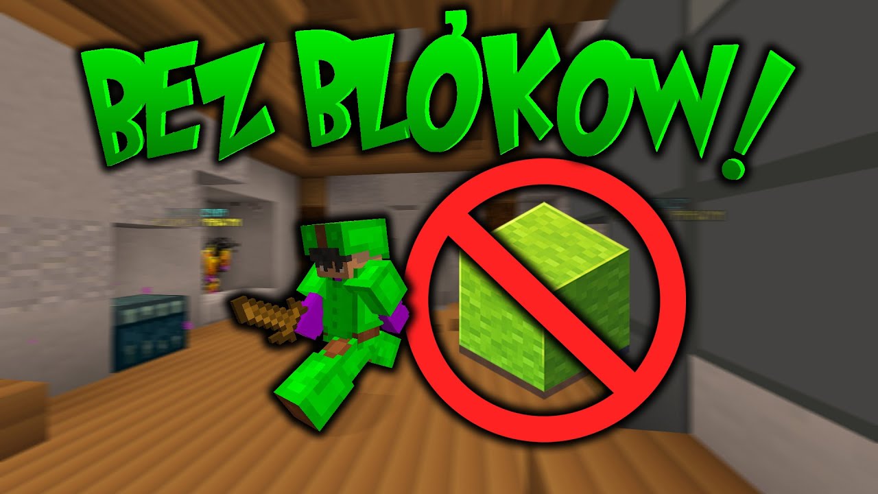 BEZ BLOKÓW NA BEDWARS! | BedWars craftplay.pl