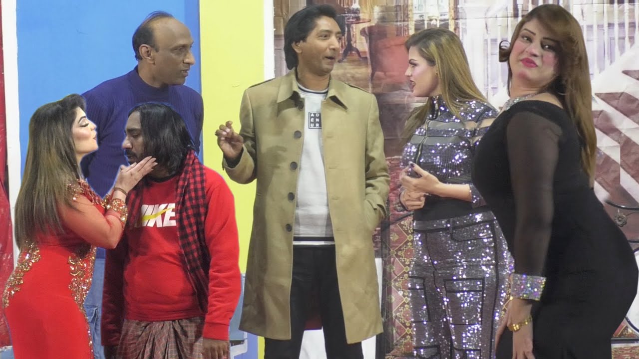 Saleem Albala and Goga Pasroori Funny |Manahil Khan Arooj Khan Tahir Noshed Nadeem Chita Stage Drama