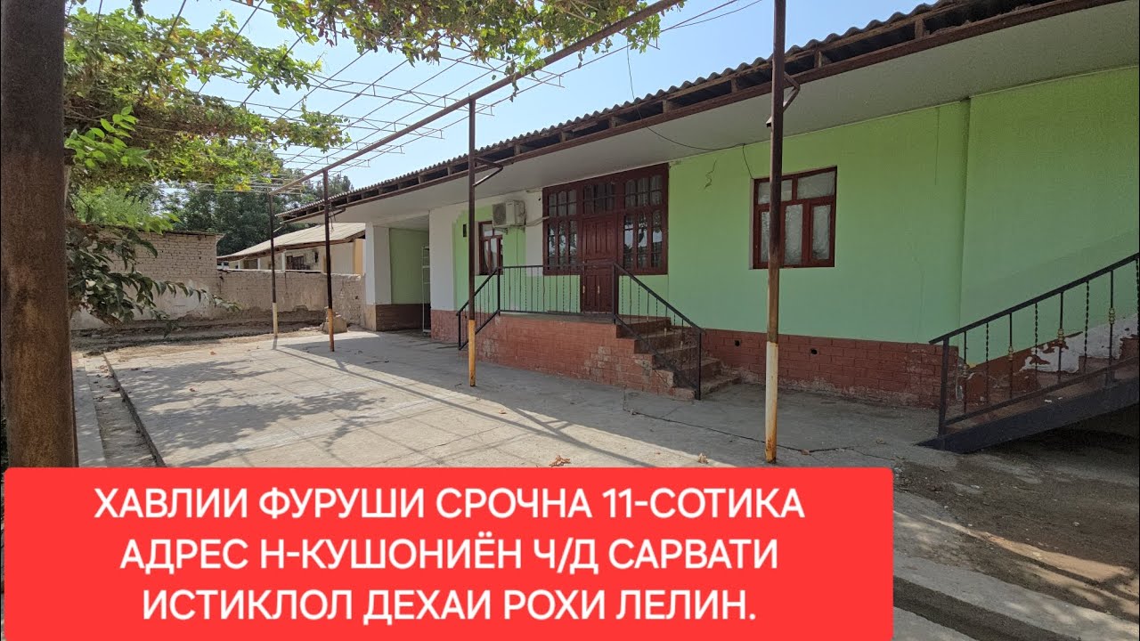 Хонахои фуруши ТЧ. Н-КУШОНИЁН ЧИСЛОИ 16,09,2025,СОЛ.
