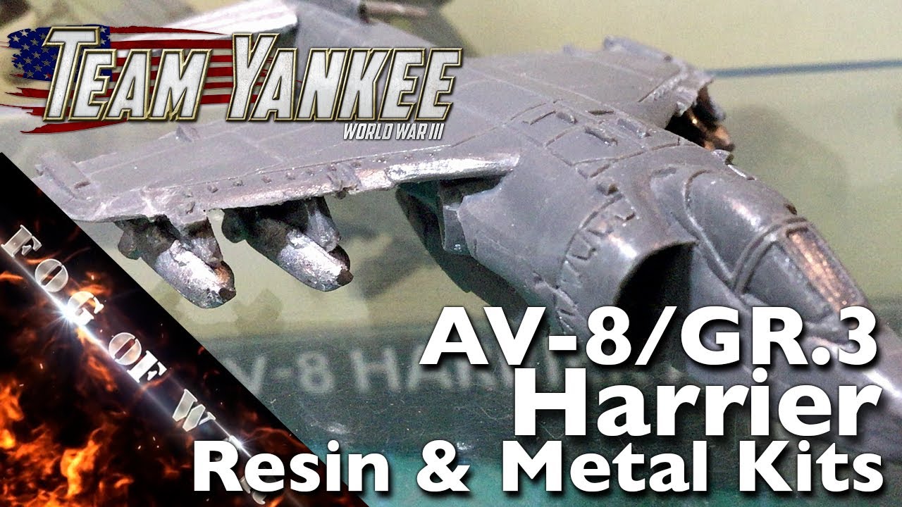 Review | Battlefront AV-8/GR3 Harrier 1/144 (15mm) | Team Yankee