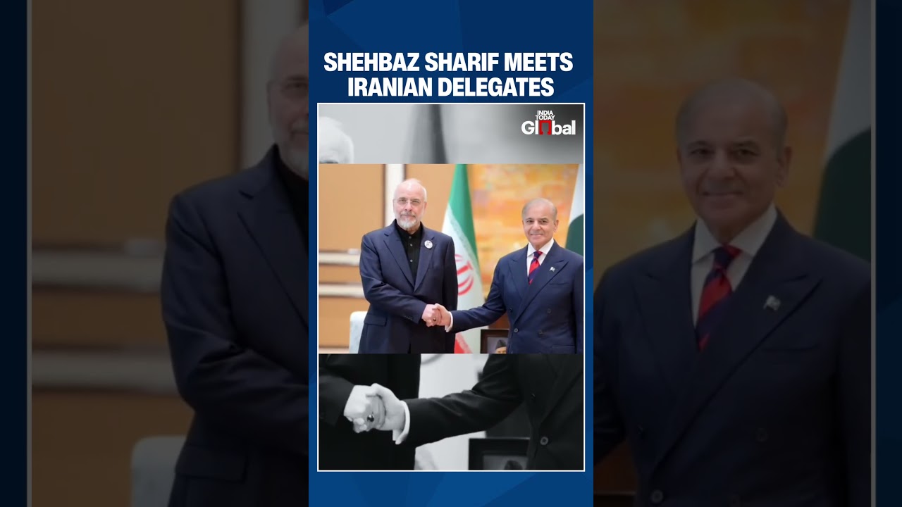 Премьер-министр Пакистана Шехбаз Шариф встретился с министром иностранных дел Ирана Арагчи и спик...