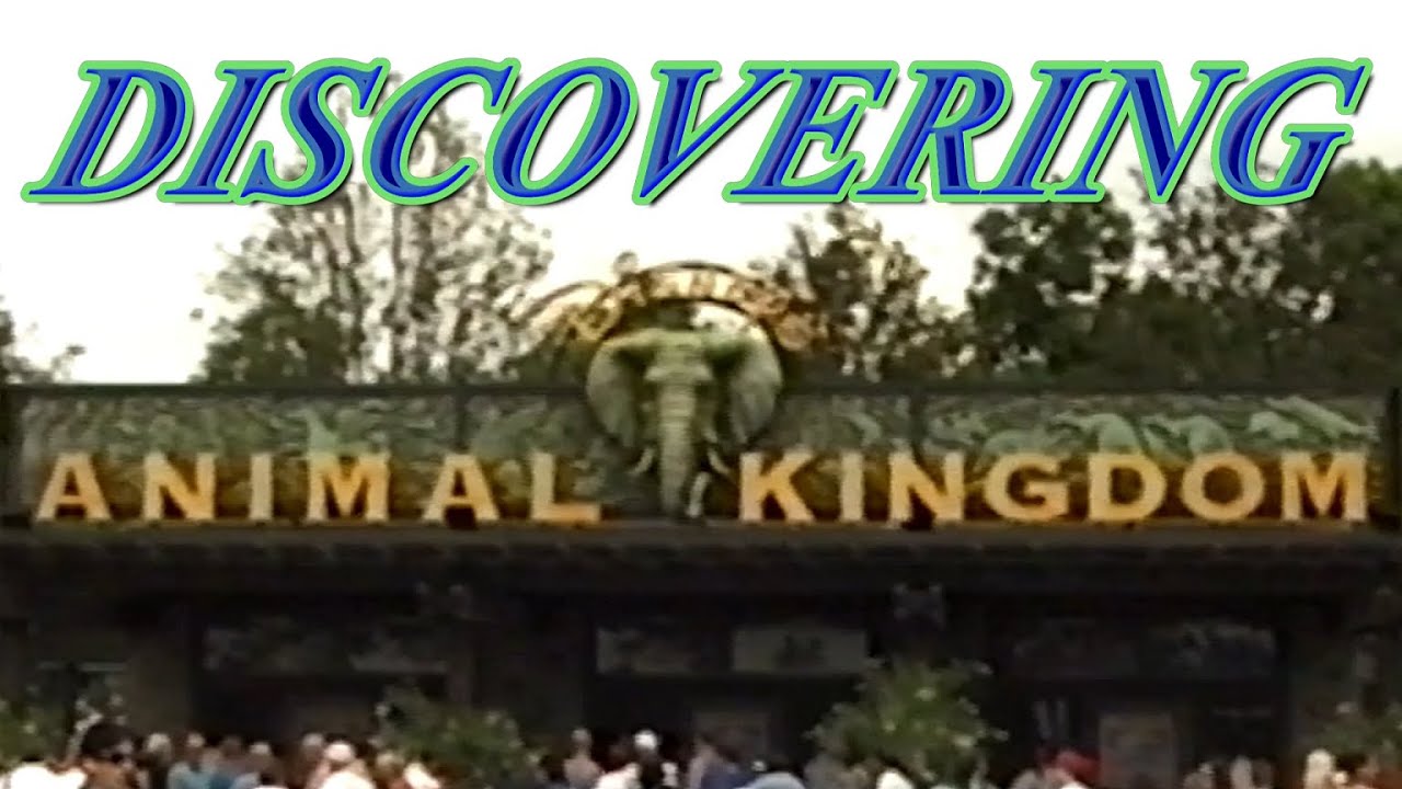 Discovering Disney's Animal Kingdom-October 20th 1998-Orlando, Florida
