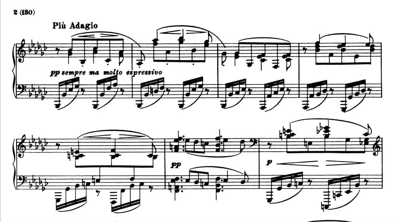 Brahms: Op. 117, No. 1 - Intermezzo in E-Flat Major. Andante moderato
