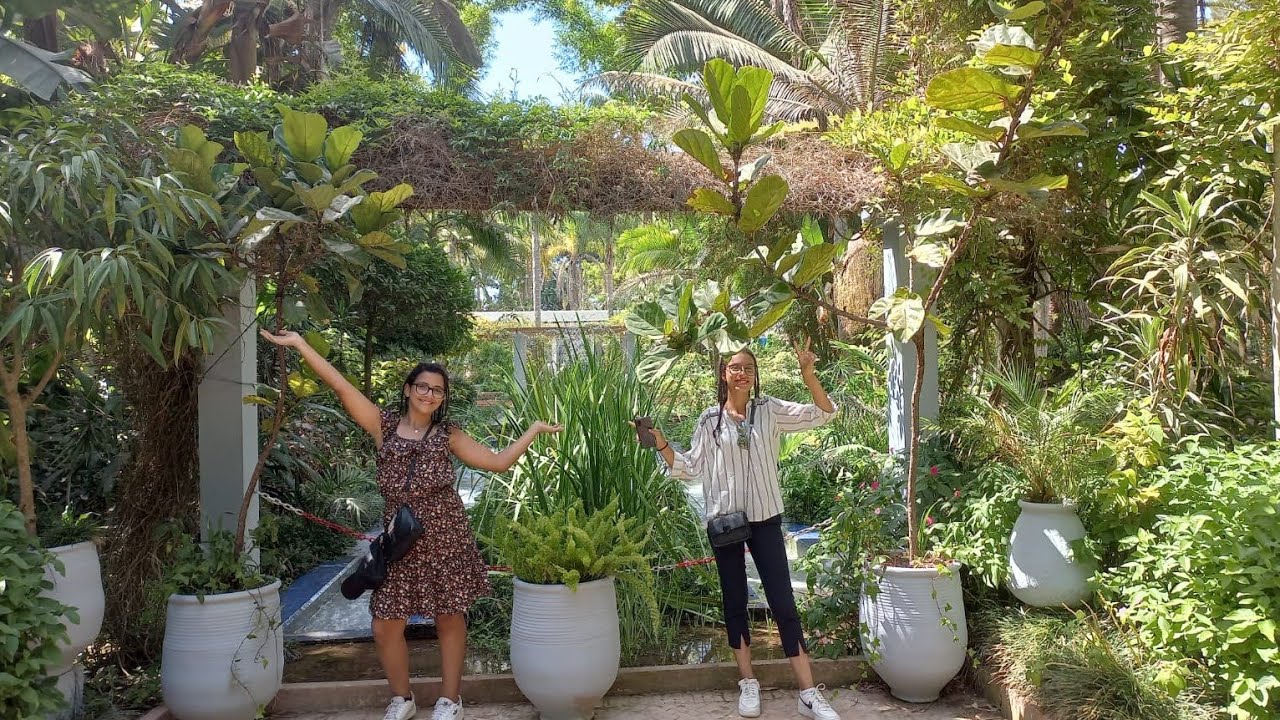 #Vlog19 Giardini esotici 1°p🌳🪴 #jardins  exotiques🌾🌴 راحة ومتعة تفوق الخيال/الحدائق العجيبة بوقنادل🍀