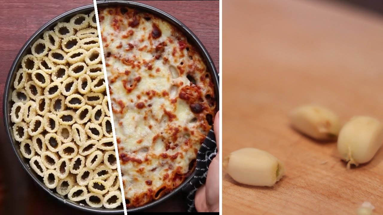 Cheesy Rigatoni Pie- Buzzfeed Test #66