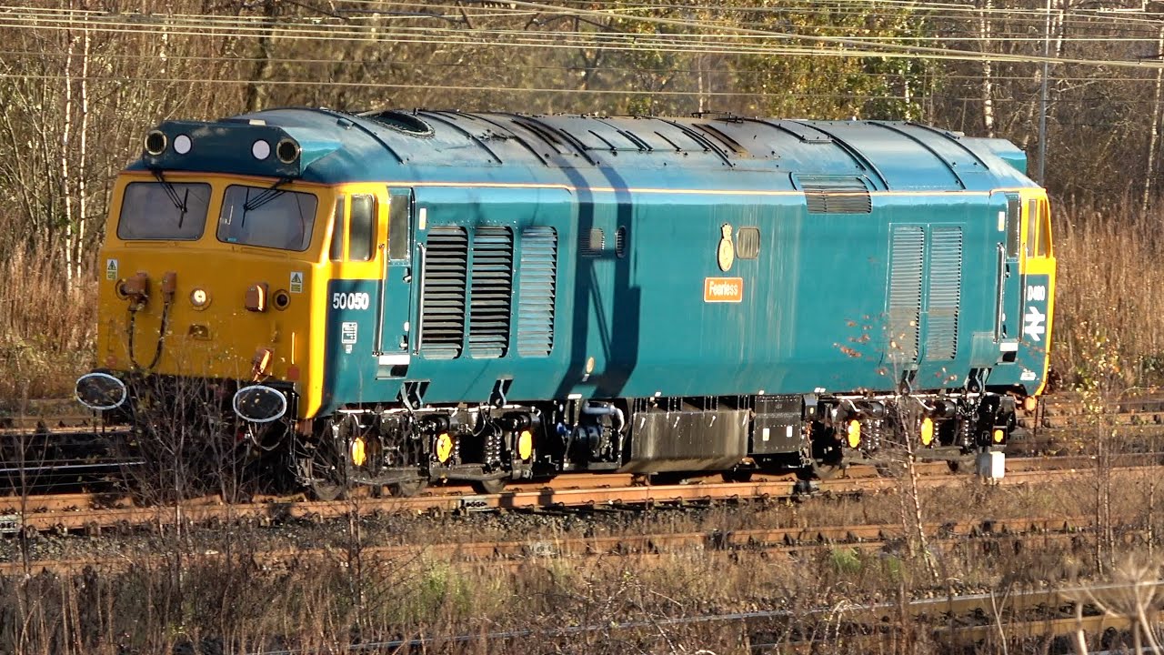 At Carlisle: The day Fealess came to Upperby Depot 21 Nov 24