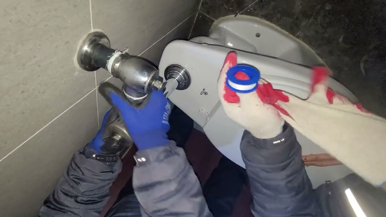 좌변기 후레쉬밸브 정비.한.조 전문가