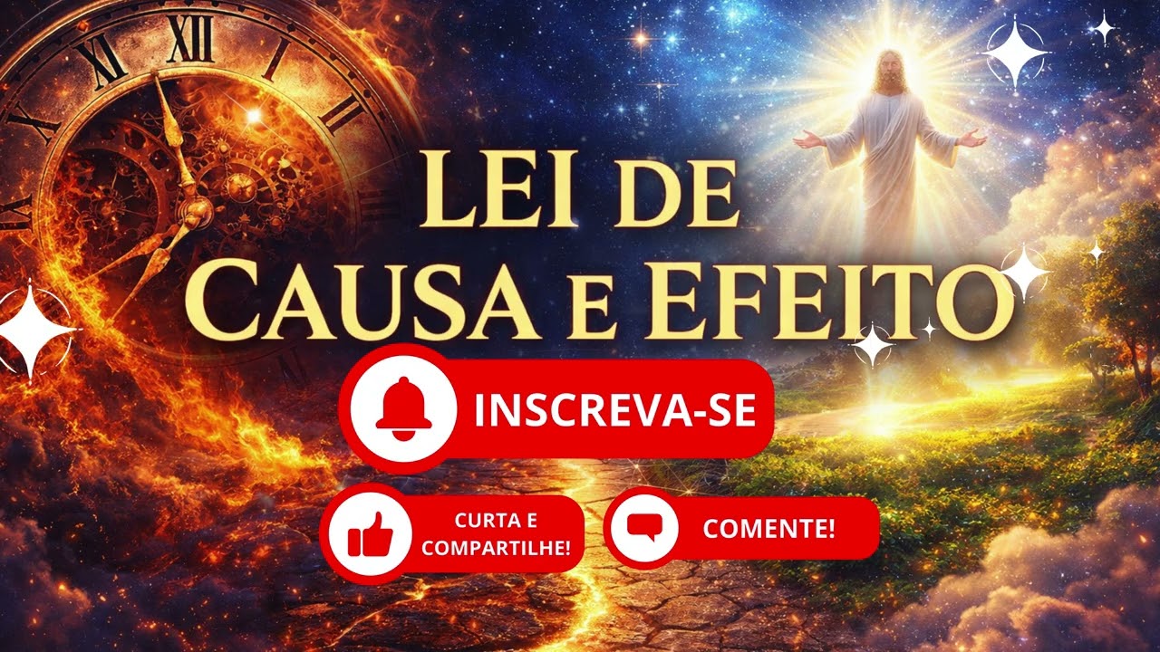 Lei de Causa e Efeito | Música Espírita para Reflexão (Allan Kardec) – Reencarnação e Justiça Divina
