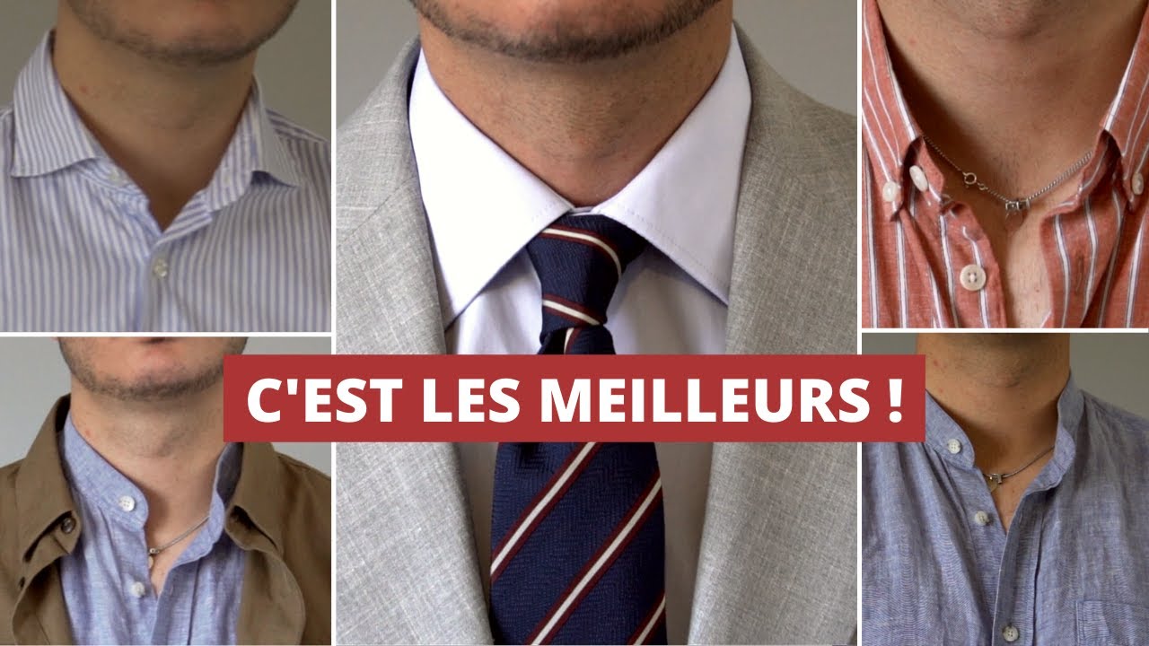 5 cols de chemise à connaitre ABSOLUMENT ! (surtout le dernier)